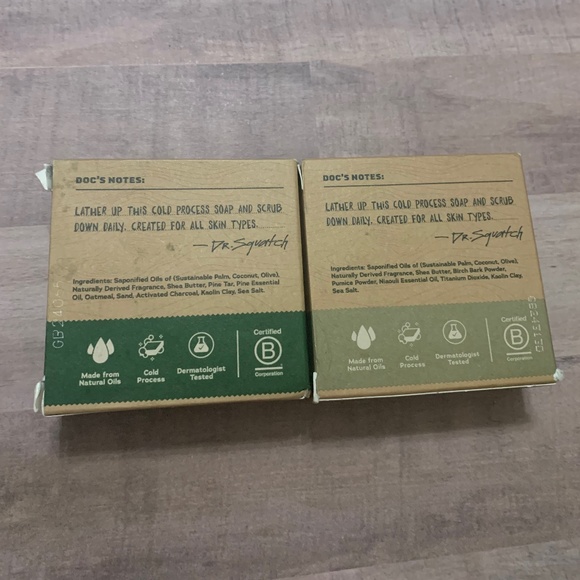 Dr Squatch Bar Soap 2pk - Picture 2 of 2
